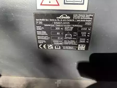 Wózki systemowe do implementacji 2023  Linde P120 (14)