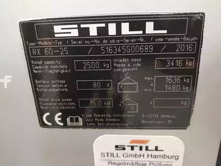 Eléctrico - 4 rodas 2016  Still RX 60-25 (3)