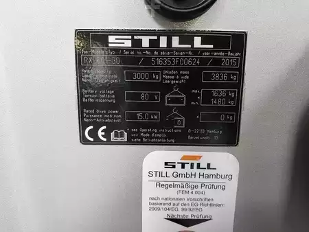 Elektro čtyřkolový VZV 2015  Still RX 60-30 (3)
