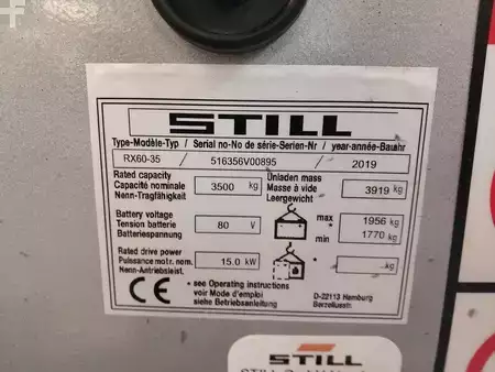 Carrelli elettrici 4 ruote 2019  Still RX 60-35 (5)