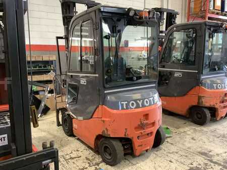 4-wiel elektrische heftrucks 2013  Toyota 8FBMKT20 (2)