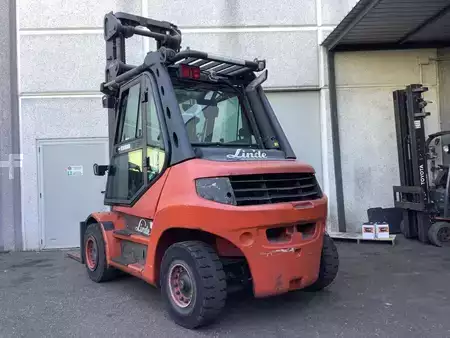 Diesel gaffeltruck 2014  Linde H70D-02 (2)