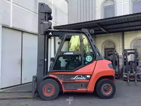 Diesel gaffeltruck 2014  Linde H70D-02 (5)