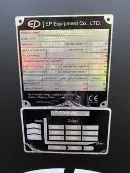 Ruční vysokozdvižný vozík - EP Equipment ES20-WA (8)