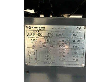 El truck - 4 hjulet 2020  Merlinum EA6-600 (6)