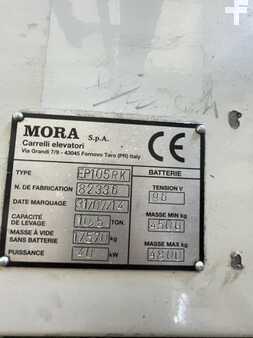 4-wiel elektrische heftrucks 2014  Mora EP105RK (5)