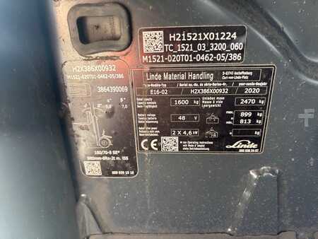 Elektryczne 3-kołowe 2020  Linde E16-02 (3)