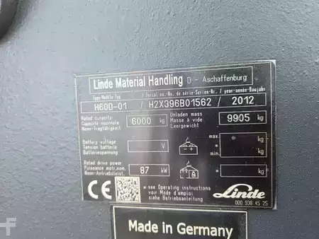 Carretilla elevadora diésel 2012  Linde H60D-01 (7)