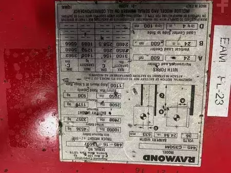 Montacargas Eléctrico (3 ruedas) - Raymond 445C35QM (6)