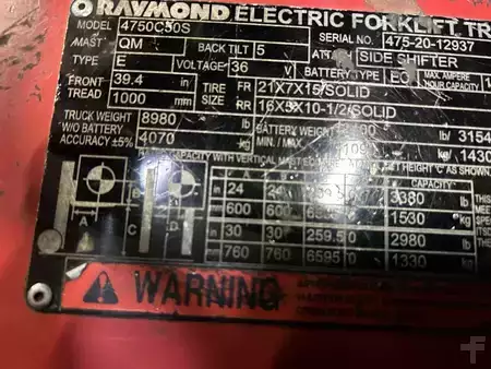 4-Wheel Electric 2020  Raymond 4750C50S (2)