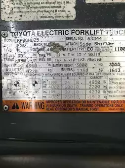 Montacargas Eléctrico (4 ruedas) 2016  Toyota 8FBCHU25 (2)