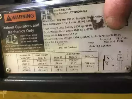 4-Wheel Electric 2019  Hyster E50XN (2)