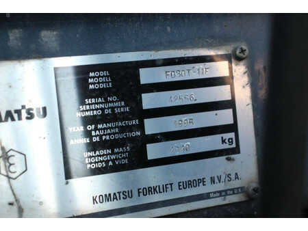 Dieselový VZV 1995  Komatsu FD30T-11E (12)