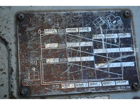 Dieselový VZV 1995  Komatsu FD30T-11E (31)