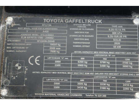 LPG heftrucks 2020  Toyota 8FG70N (35)