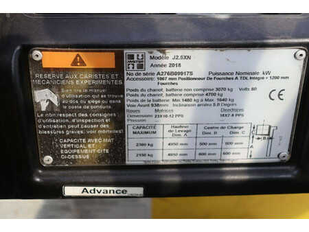 Elektro 4 Rad 2018  Hyster J2.5XN (28)