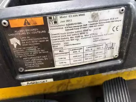 Elektro 4 Rad 2013  Hyster E2.5XN (13)