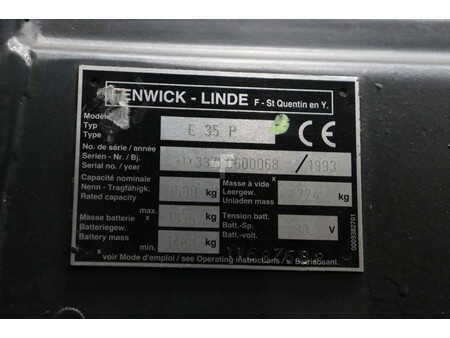 Eléctrica de 4 ruedas 1993  Fenwick E 35 P (12)