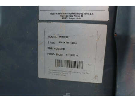 Elektro čtyřkolový VZV 2016  Toyota 8FBEK18T (29)