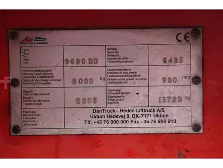 Diesel heftrucks 2005  Dan Truck 9680DD (24)