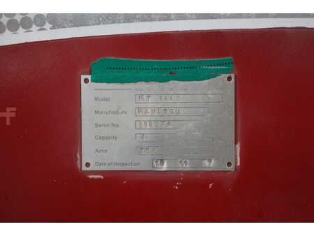 Telescopic forklift rigid 2011  Manitou MT 1440 (16)