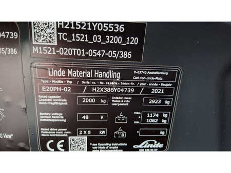 Sähkö - 4 pyör 2021  Linde E20PH-02 (6)