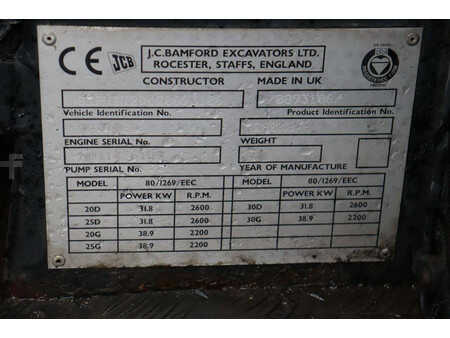 Telescopic forklift rigid 2004  JCB Teletruk (20)