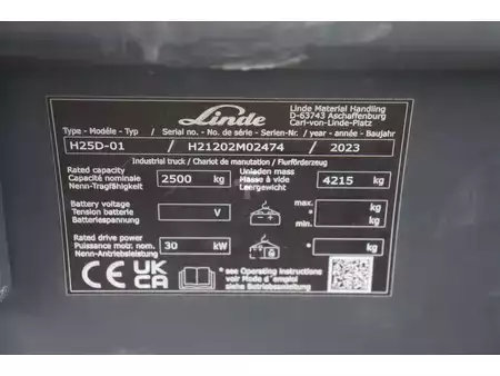 Diesel heftrucks 2023  Linde H25D-01 (25)