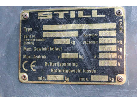 Carrelli elettrici 4 ruote 1998  Still R60-35 (15)