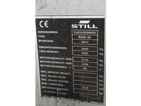 Chariots électriques à 4 roues 2012  Still RX60-20 (34)