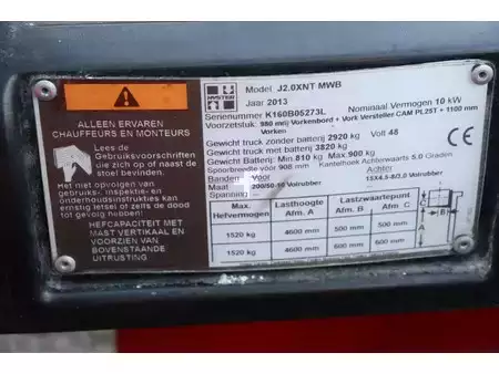 Carrelli elettrici 4 ruote 2013  Hyster J2.0XNT MWB (26)