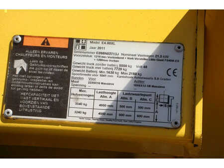 Eléctrica de 4 ruedas 2011  Hyster E4.00XL (20)
