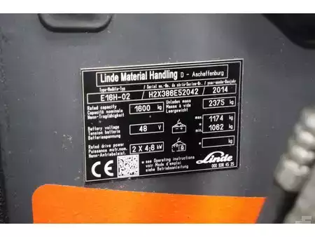 Elektrisk- 4 hjul 2014  Linde E16H-02 (15)