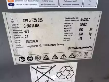 Electric - 4 wheels 2017  Jungheinrich EFG 216k (12)