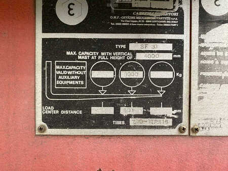 Dieselstapler 1990  Fantuzzi SF 30 (4)