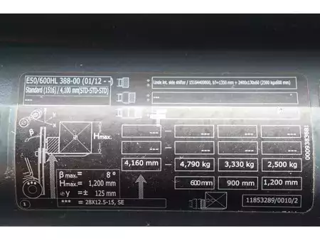 Chariots électriques à 4 roues 2022  Linde E50HL-01/600 (38)