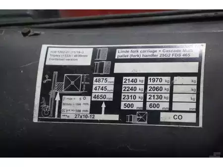 Gas gaffeltruck 2020  Linde H30T-01 (23)