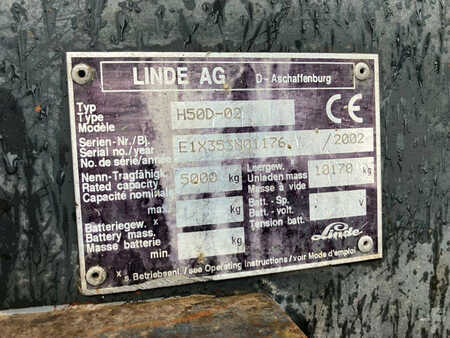 Dieselstapler 2002  Linde H50D-02 (9)