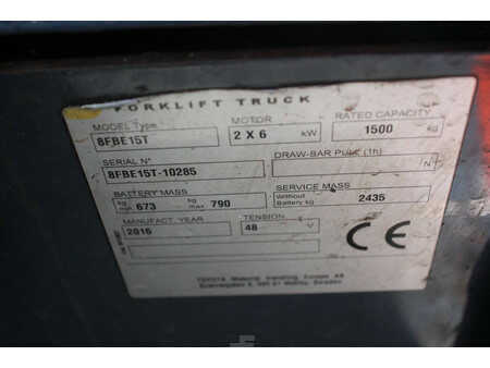 Chariots électriques à 4 roues 2016  Toyota 8FBE15T (18)