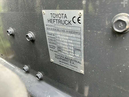 4-wiel elektrische heftrucks 1996  Toyota 5FBE18 (18)