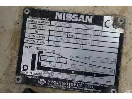 Gas gaffeltruck 1997  Nissan PJ01A18U (23)