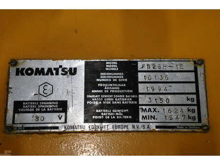 Elektro čtyřkolový VZV 1994  Komatsu FB25H-1E (21)
