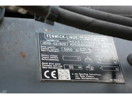 Diesel gaffeltruck 2017  Fenwick H50D-02/600 (20)