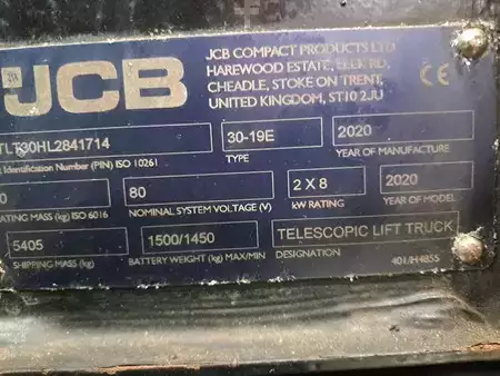 Telehandler Fixed 2020  JCB TLT30-19E (11)