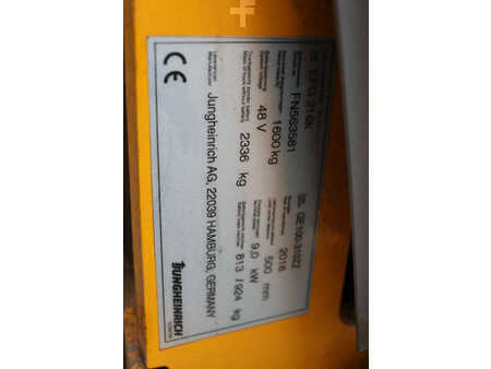 Electric - 4 wheels 2018  Jungheinrich EFG 216k (20)