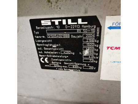Elektro 4 Rad 2004  Still RX 50-15 (4)