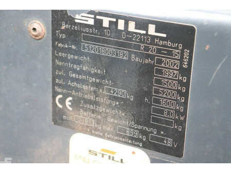 El Truck - 4-hjul 2002  Still R 20-15 (14)