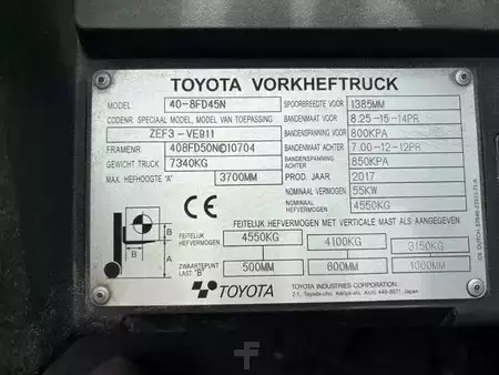 Dieselový VZV 2017  Toyota 40-8FD45N (11)