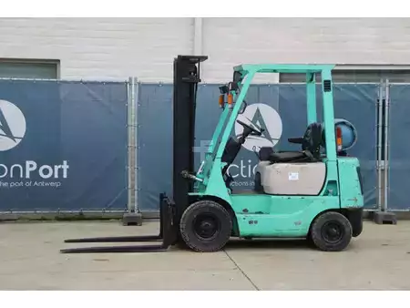 Gas gaffeltruck 1992  Mitsubishi FG15 (1)
