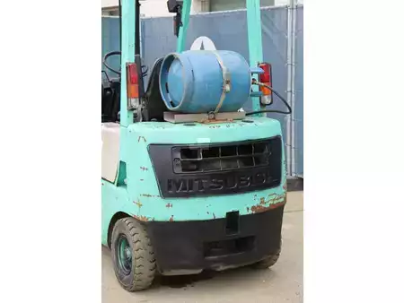 Gas gaffeltruck 1992  Mitsubishi FG15 (15)